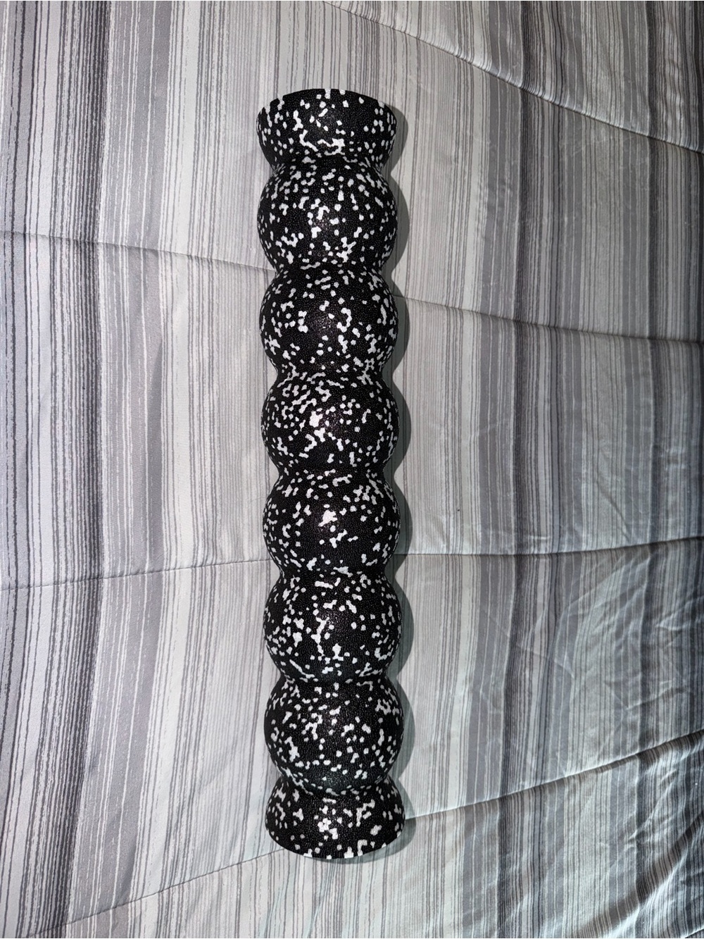 Speckled Black and White Foam Roller